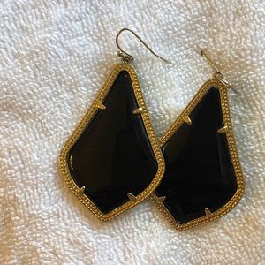 Black Alexandra Kendra Scott Earrings